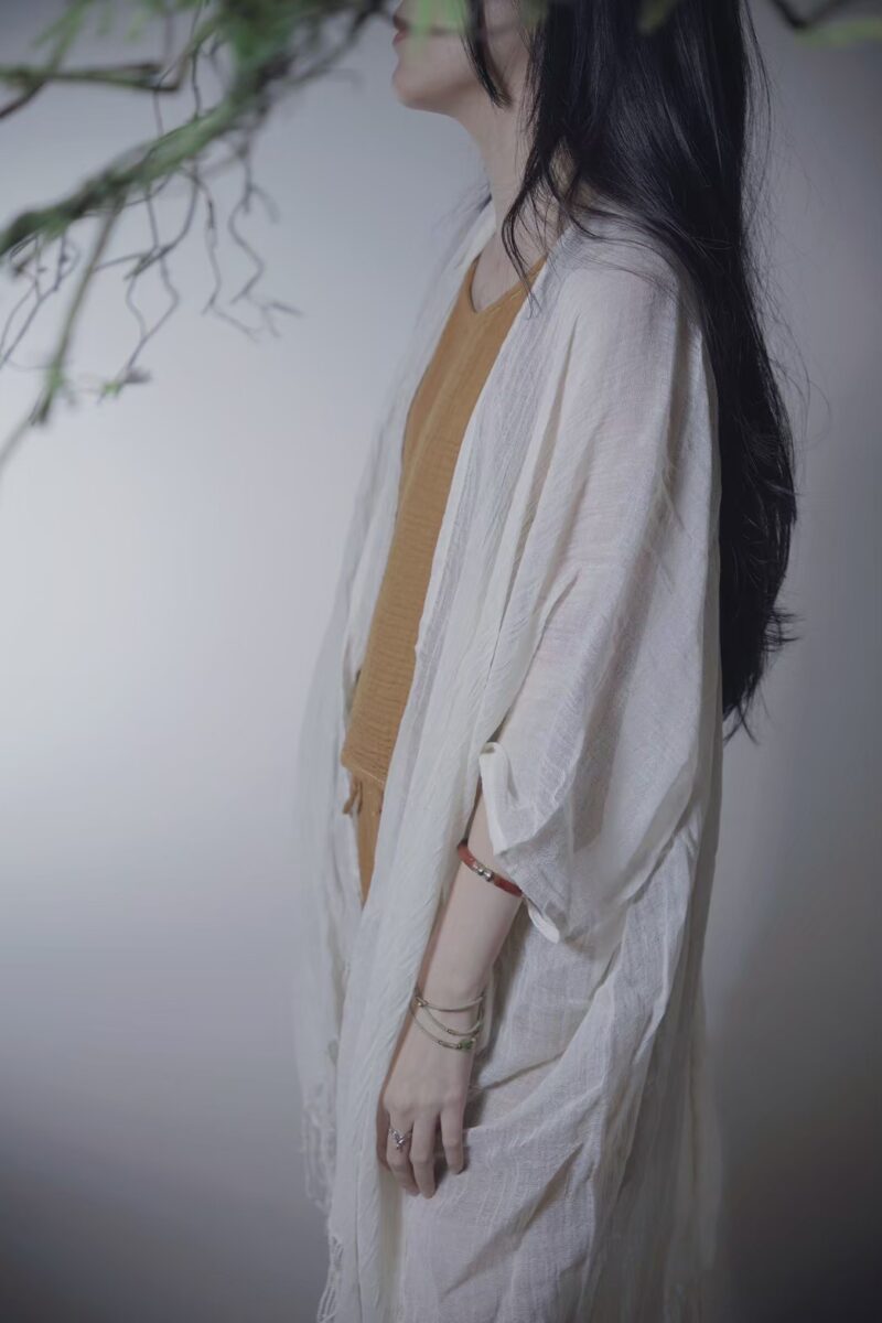 草木染 eco輕柔罩衫 | 多色