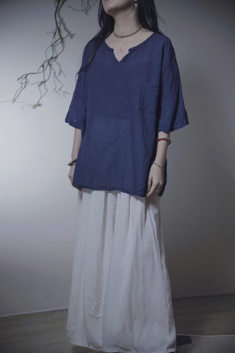 草木染 eco輕柔上衣 | 多色