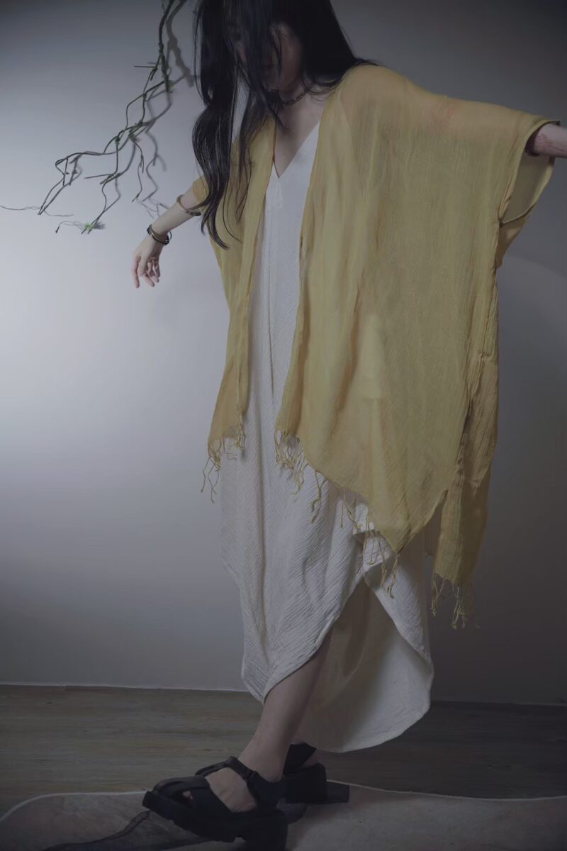 草木染 eco輕柔罩衫 | 多色