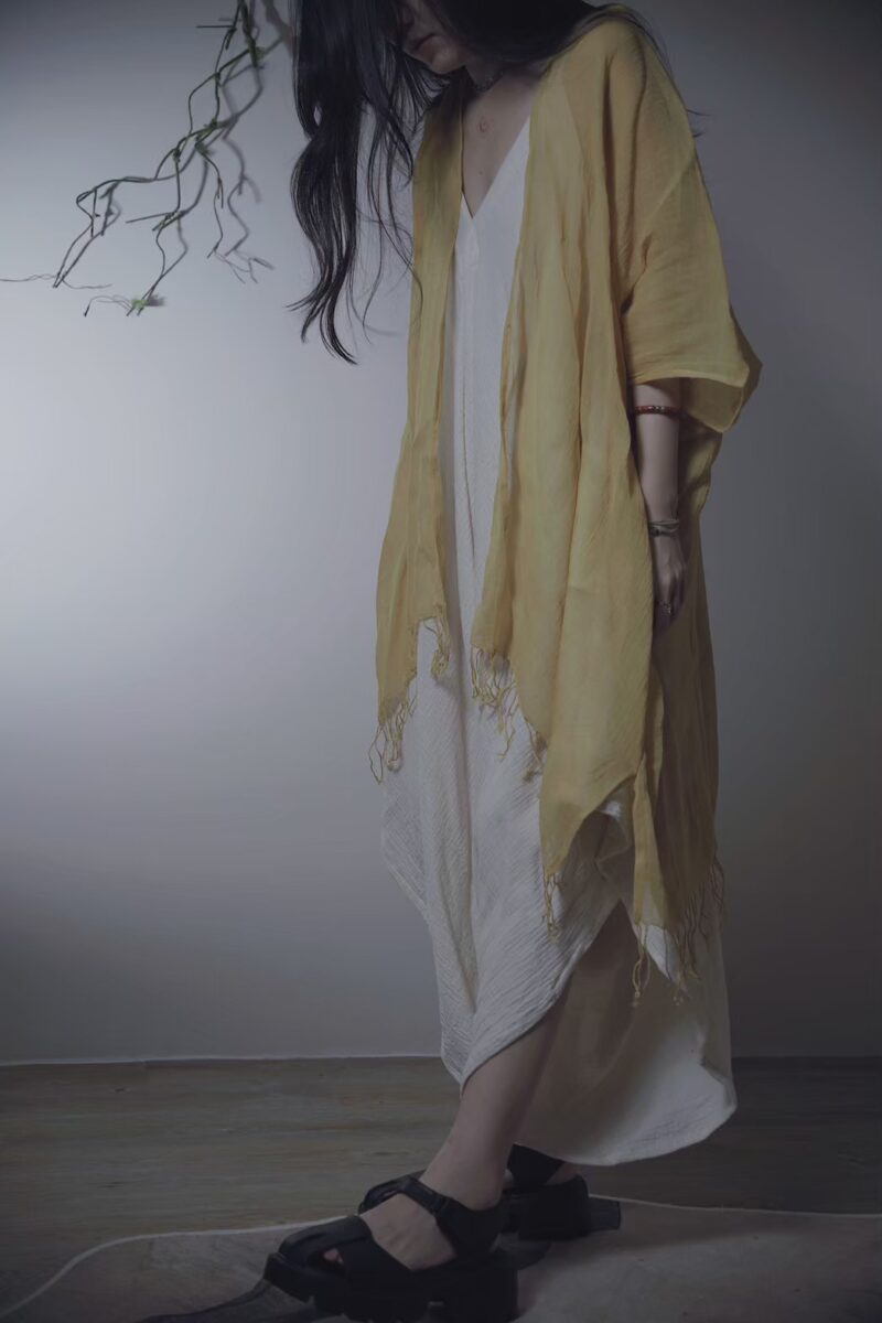 草木染 eco輕柔罩衫 | 多色