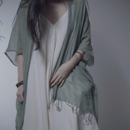 草木染 eco輕柔罩衫 | 多色