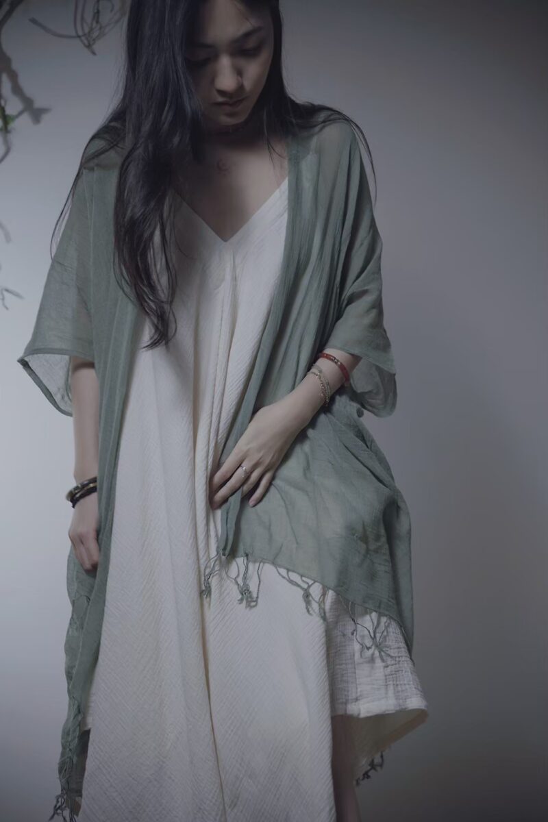 草木染 eco輕柔罩衫 | 多色