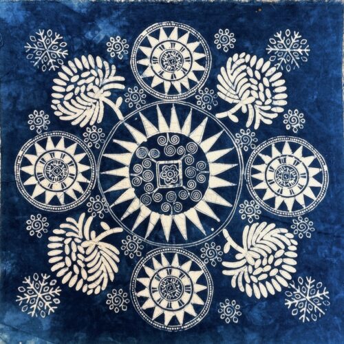 光域迴路 草木蠟染手織掛布 | Batik Art