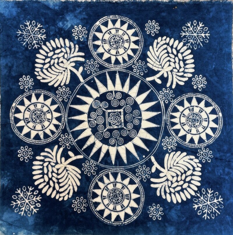 光域迴路 草木蠟染手織掛布 | Batik Art