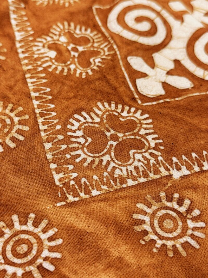 意志之花 草木蠟染手織掛布 | Batik Art