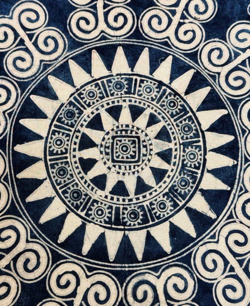 日紋螺靈 草木蠟染手織掛布 | Batik Art