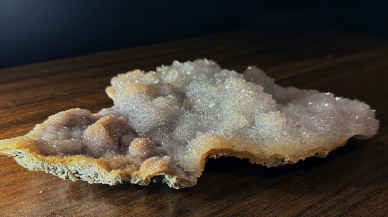 遺落之城 高維地景晶簇 Druzy Apophyllite & Chalcedony | 原礦