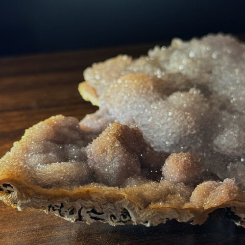 遺落之城 高維地景晶簇 Druzy Apophyllite & Chalcedony | 原礦