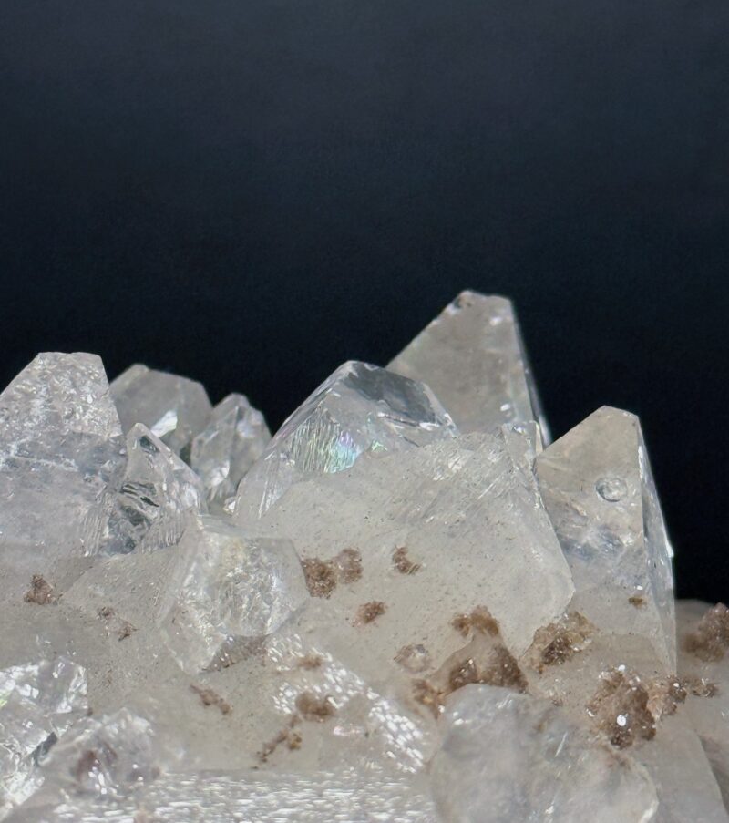 大地鑽石之花 魚眼石晶簇 Iris Apophyllite | 原礦