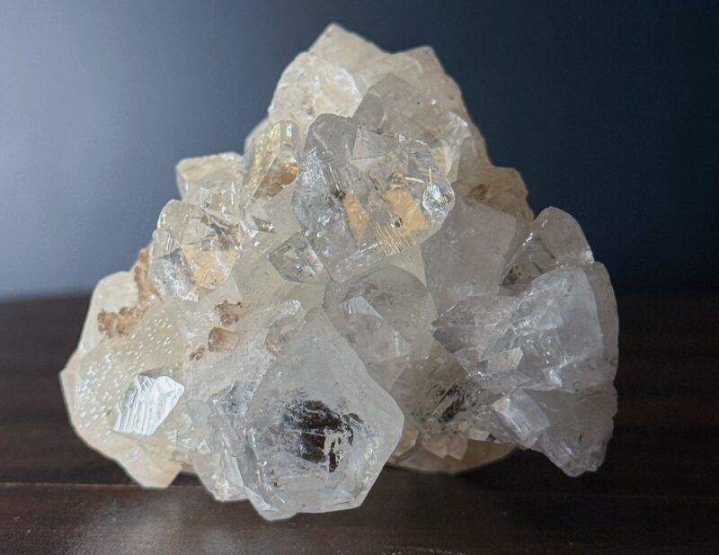 大地鑽石之花 魚眼石晶簇 Iris Apophyllite | 原礦