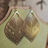 神聖幾何 鏤空耳環 北美原住民設計 | Earrings