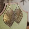 神聖幾何 鏤空耳環 北美原住民設計 | Earrings