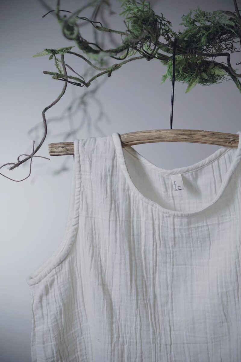 有機棉 eco瑜珈純色套裝 淨白 | Whole Set