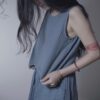 有機棉 eco瑜珈純色套裝 霾藍 | Whole Set