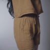 有機棉 eco瑜珈純色套裝 薑黃 | Whole Set