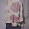 有機棉 植物捶染蝴蝶袖上衣 | 春花 | Batwing Sleeve Top
